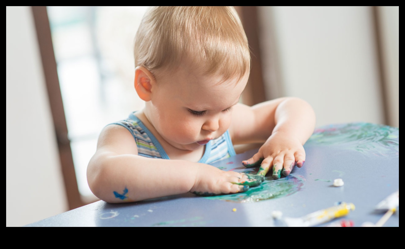 فرشاة الرسم المرحة طريقة مبتكرة لتشجيع نمو طفلك 5 فرشاة الرسم المرحة: إطلاق العنان للإبداع لدى الطفل