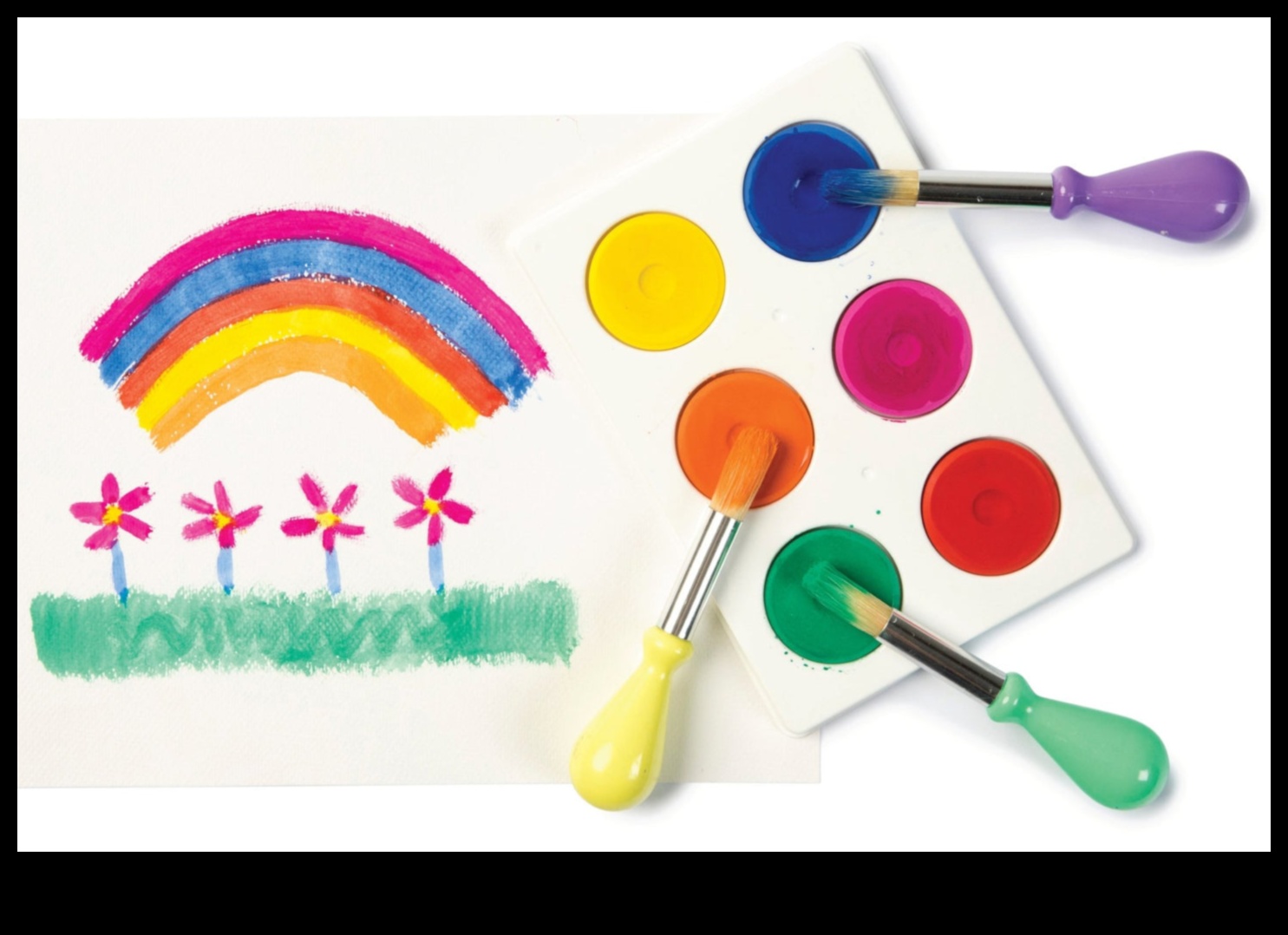 فرشاة الرسم المرحة طريقة مبتكرة لتشجيع نمو طفلك 4 فرشاة الرسم المرحة: إطلاق العنان للإبداع لدى الطفل