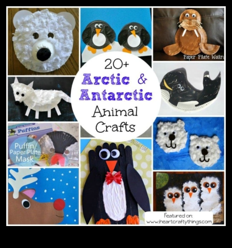 الحرف اليدوية للحياة البرية في فصل الشتاء: مشاريع DIY مستوحاة من مخلوقات الطبيعة