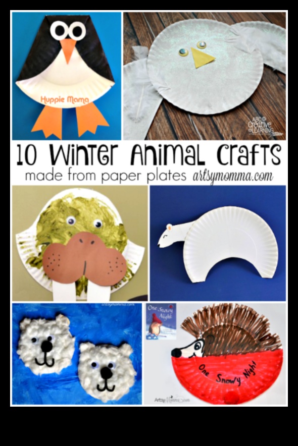 الحرف اليدوية للحياة البرية في فصل الشتاء: مشاريع DIY مستوحاة من مخلوقات الطبيعة