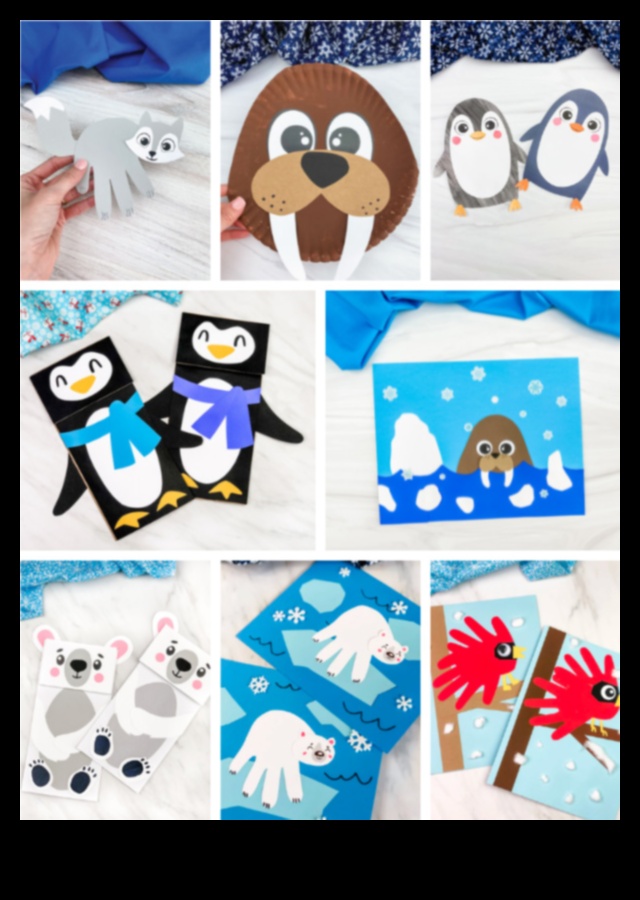 الحرف اليدوية للحياة البرية في فصل الشتاء: مشاريع DIY مستوحاة من مخلوقات الطبيعة