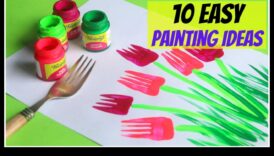 روائع فوضوية: مشاريع الطلاء DIY للأطفال للفنانين الناشئين