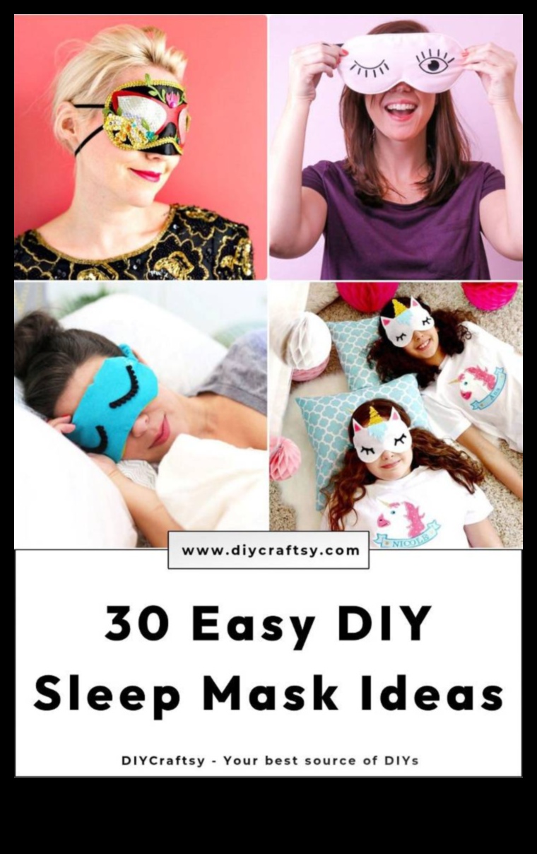 10 إكسسوارات نوم سهلة يمكنك صنعها بنفسك في المنزل 5 راحة ماكرة: إكسسوارات DIY للنوم والاسترخاء